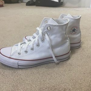 High Top White Converse